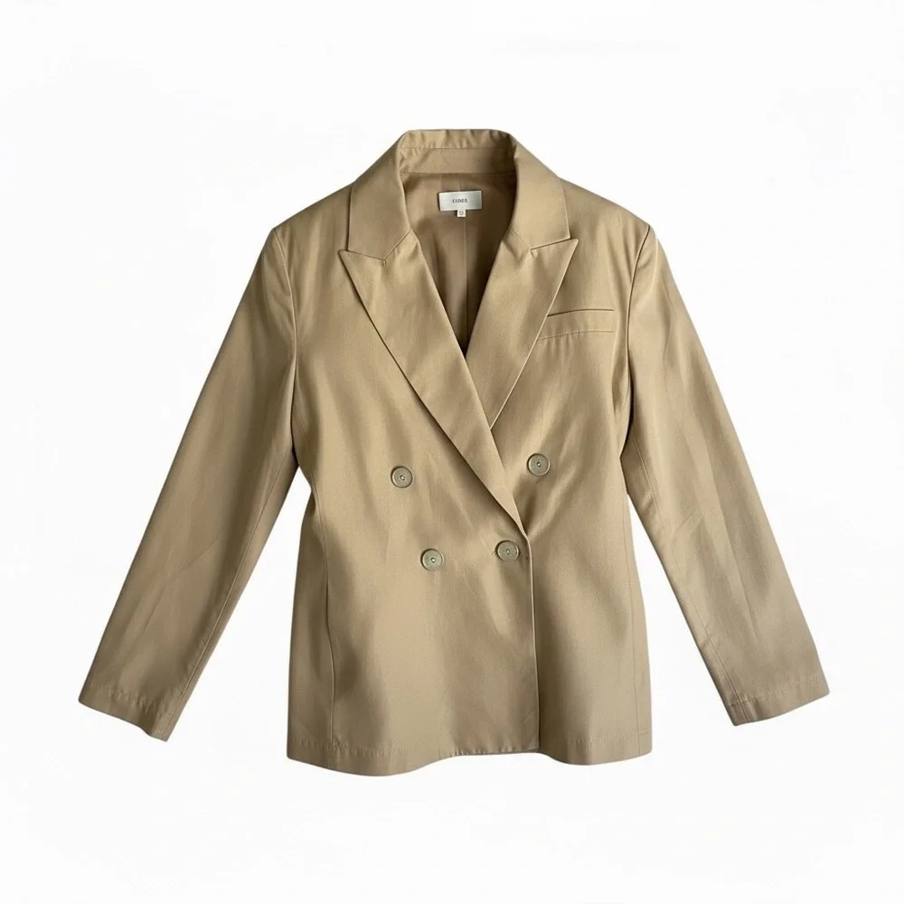 NWT $545 Vince Drapey Silk Blazer - Picture 6 of 13